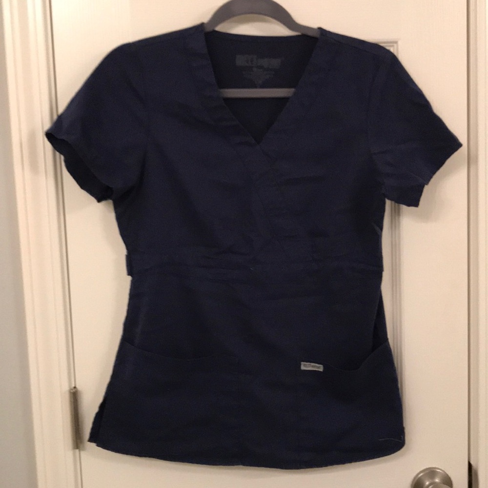 Greys Anatomy Scrub set- Small Top X-Small Bottoms